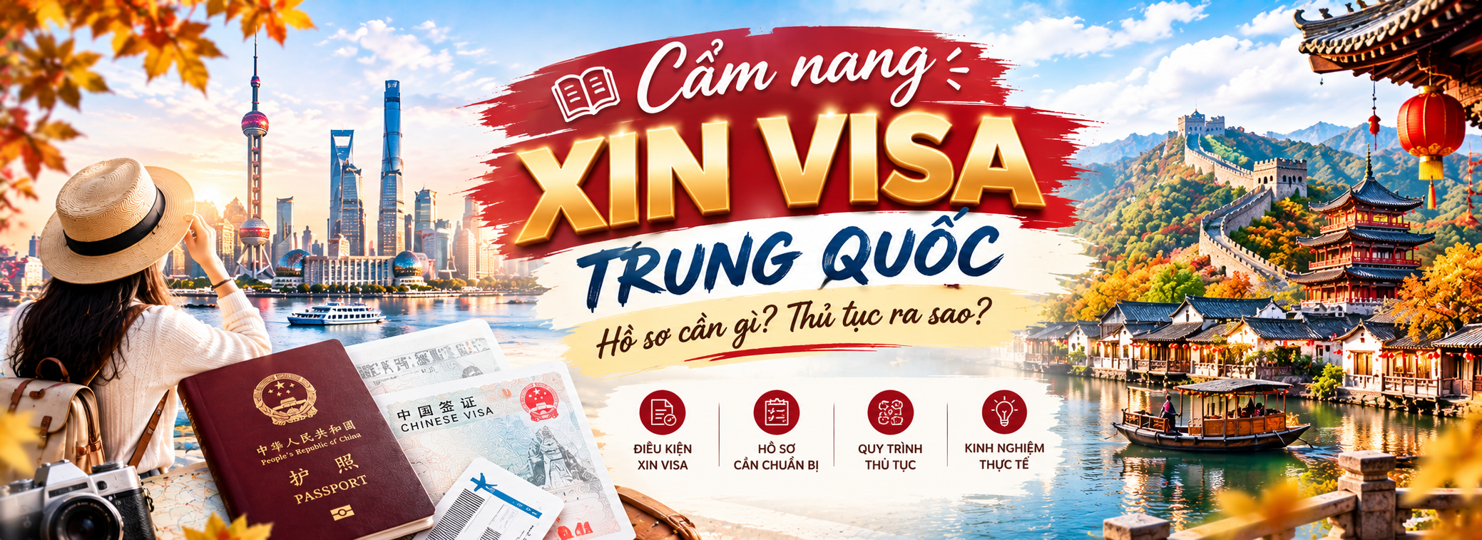 Kinh nghiệm xin visa du lịch Trung Quốc